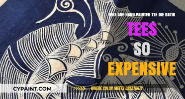 The Artistry Behind Hand-Painted Tie-Dye Batik Tees: Unraveling the Cost
