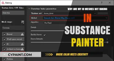Troubleshooting ID Mesh Baking Issues in Substance Painter