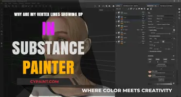 Troubleshooting Vertex Lines Visibility in Substance Painter