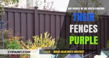 Purple Fences in the South: Unveiling the Mystery Behind the Trend