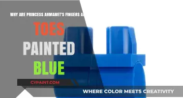 Unveiling the Mystery: Princess Ahmanet's Blue-Painted Extremities