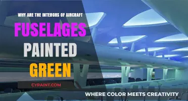 Why Aircraft Fuselage Interiors Are Painted Green: Unveiling the Mystery