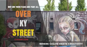 Colorful Chaos: Unraveling the Mystery of KY Street's Vibrant Makeover