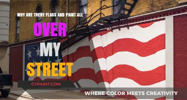 Colorful Chaos: Unraveling the Mystery of Street Art and Flags