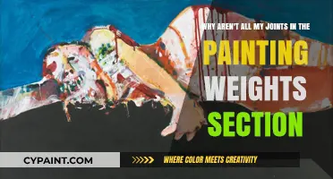 Unweighted Joints: Understanding Painting Weight Sections