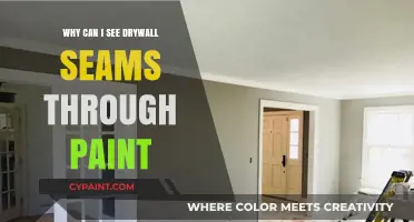 Unveiling the Mystery: Drywall Seams Shining Through Paint