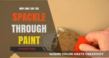 Unveiling the Mystery: Why Spackle Shows Through Paint