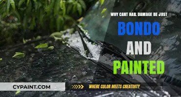 Why Hail Damage Can't Be Fixed with Bondo and Paint Alone