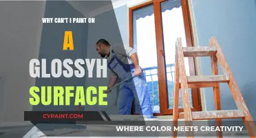 Painting Challenges: Why Glossy Surfaces Resist Your Artistic Efforts