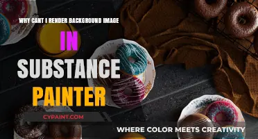 Troubleshooting Background Image Rendering Issues in Substance Painter