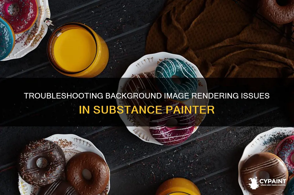 why cant i render background image in substance painter