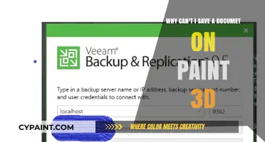 Troubleshooting Paint 3D: How to Resolve Document Saving Issues