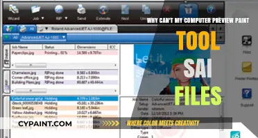 Troubleshooting Paint Tool SAI File Preview Issues on Windows