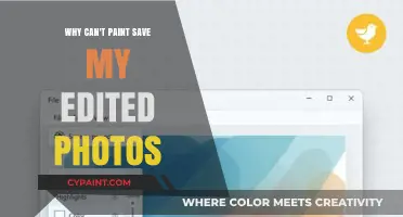 Troubleshooting Paint: Why It Can't Save Your Edited Photos