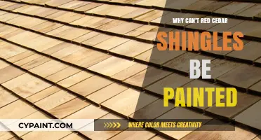 Unveiling the Truth: Why Red Cedar Shingles Resist Paint