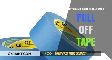 Why Paint Tears When Removing Tape: Common Causes Explained
