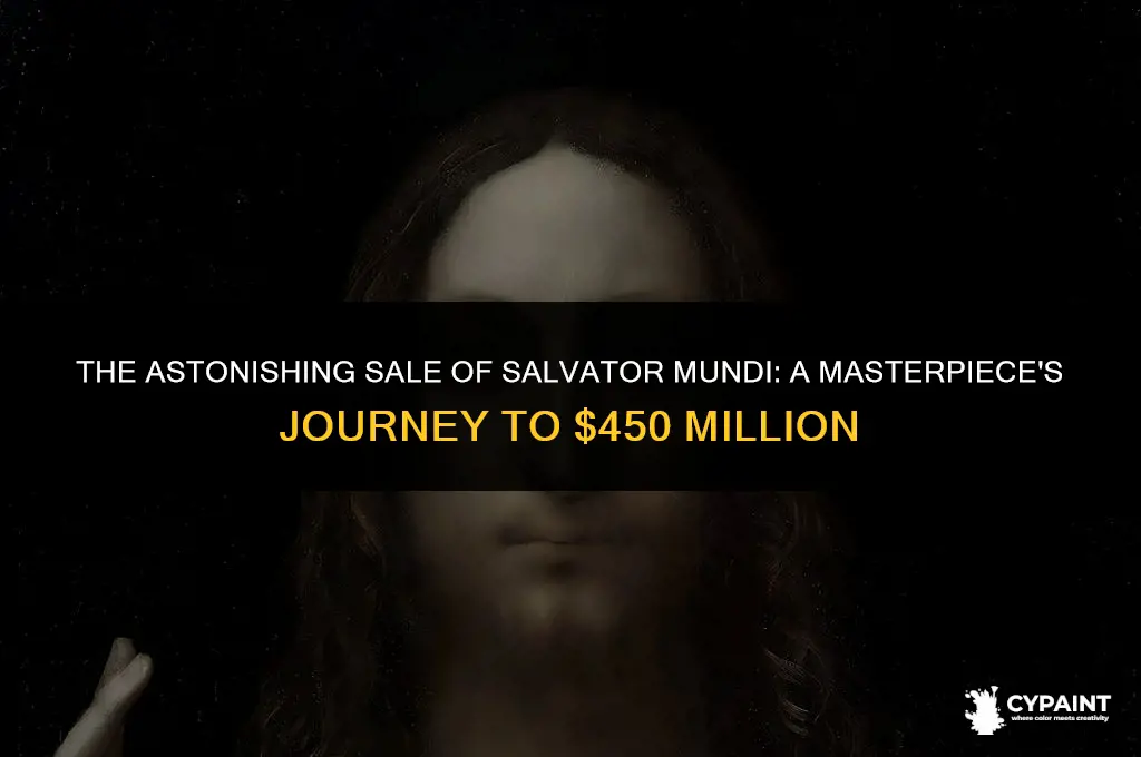 why did a painting salvator mundi sold for 450 million