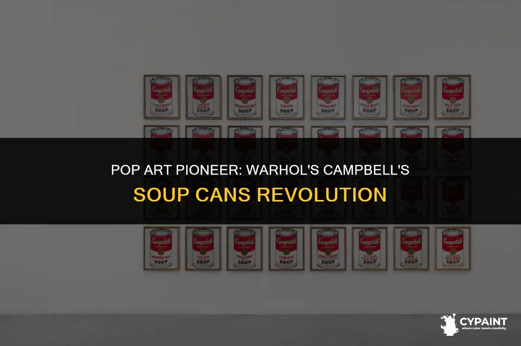 why did andy warhol paint the campbell