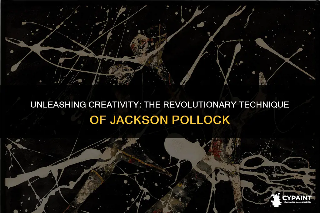 why did artist jackson pollock throw and splash his paint