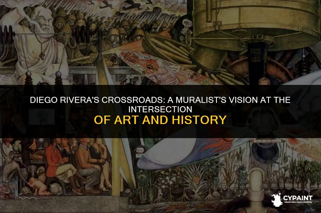 why did diego rivera paint the man at the crossroads