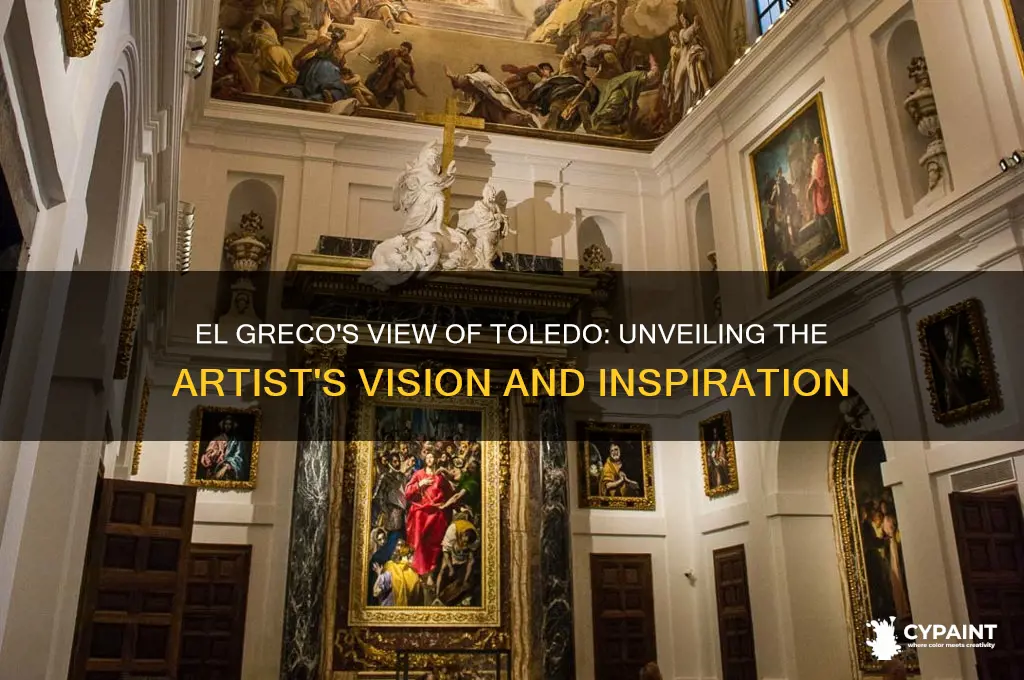 why did el greco paint the view of toledo