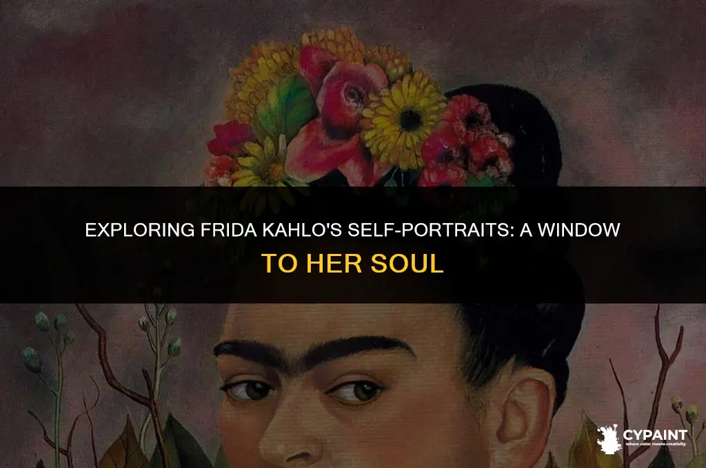 why did frida kahlo paint a lot of self portraits