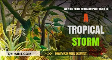 Jungle Turmoil: Rousseau's Vision of a Tiger in a Tropical Storm