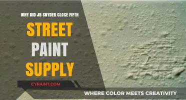 Why JB Snyder Shut Down Fifth Street Paint Supply