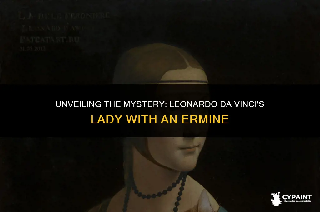 why did leonardo da vinci paint lady with an ermine