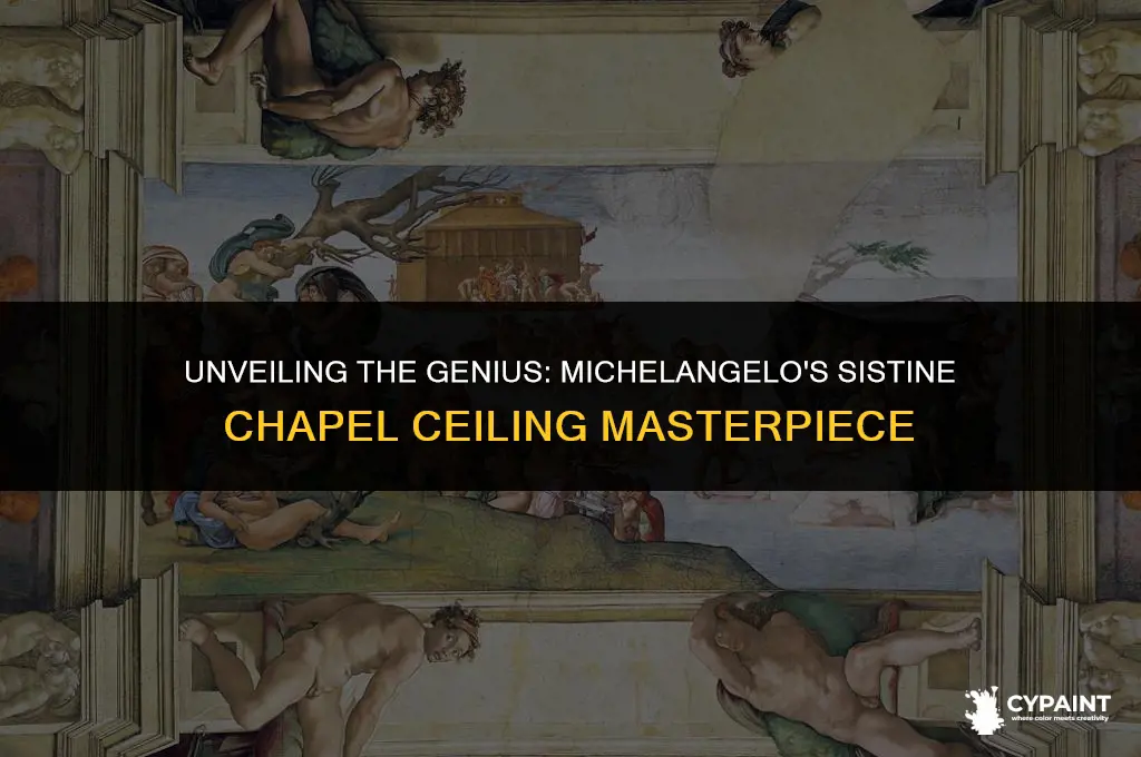 why did michelangelo paint the cieling in the sistin chapel