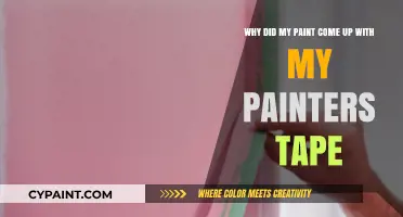 Why Did My Paint Come Up with My Painter's Tape?