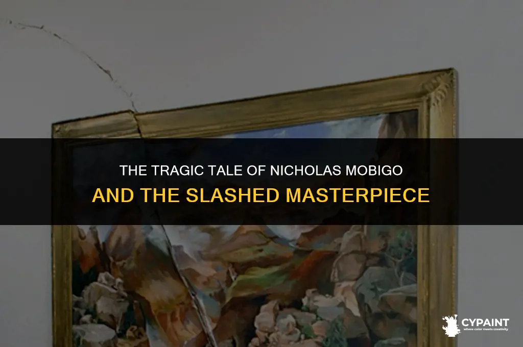 why did nicholas mobigo and slash his father