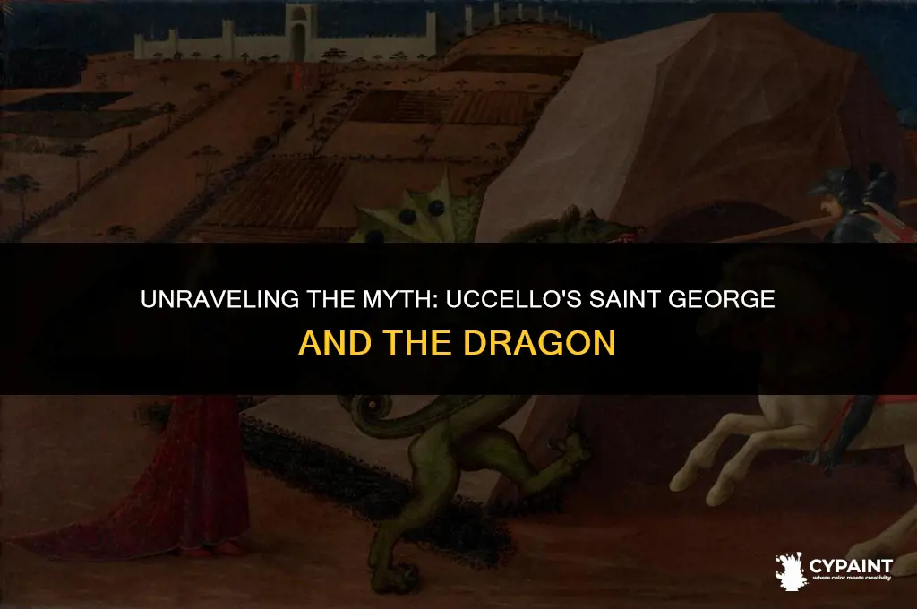 why did paolo uccello paint saint george and the dragon