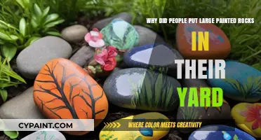 Unveiling the Mystery: Why Large Painted Rocks Became Yard Art