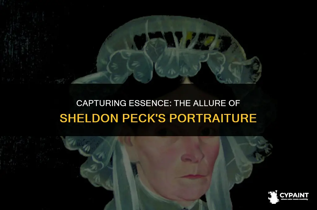 why did people want to be painted by sheldon peck