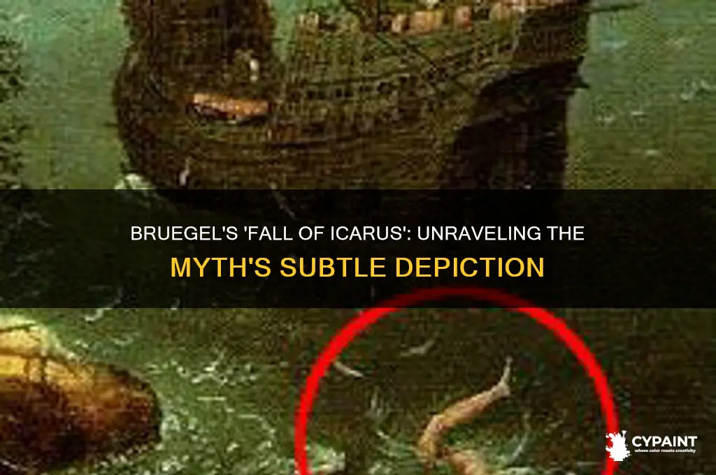 why did pieter bruegel paint the fall of icarus