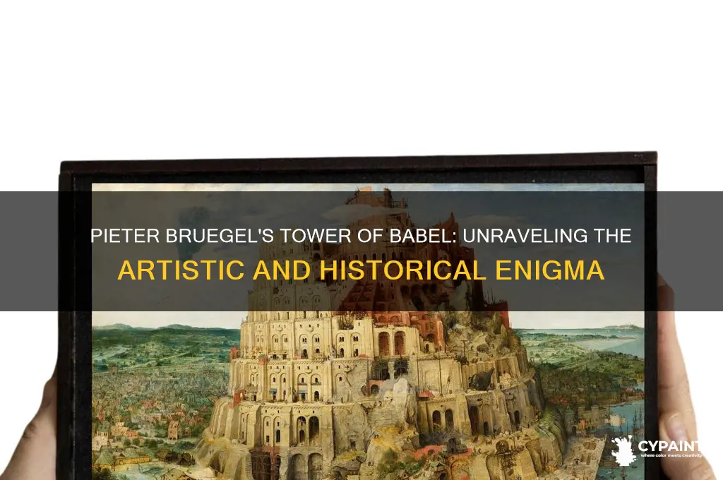 why did pieter bruegel paint the tower of babel