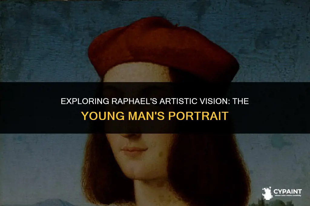 why did raphael paint a portrait of a young man