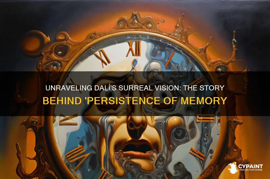 why did salvador dalí paint the persistence of memory