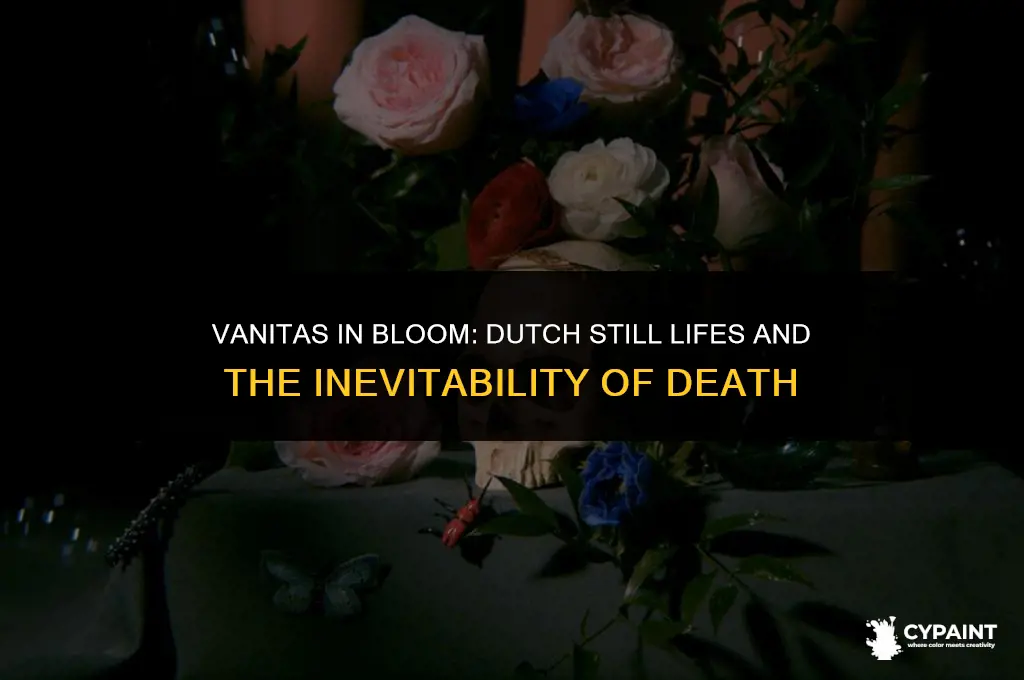 why did still life painters in netherlands paint about death
