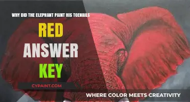 The Artistic Elephant: Unveiling the Mystery Behind Red Toenails