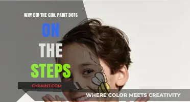 Why Did the Girl Paint Dots on the Steps?