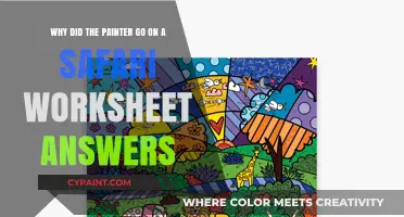 Unveiling the Painter's Safari Secrets: A Worksheet Journey