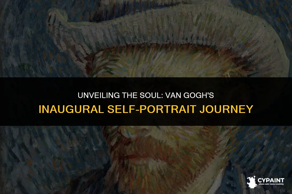 why did vincent van gogh paint his first self-portrait