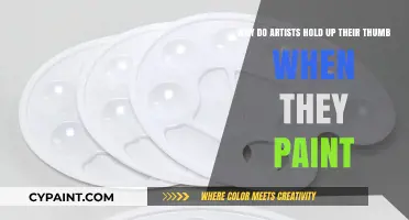 The Hidden Palette: Why Artists Keep Their Thumb Handy
