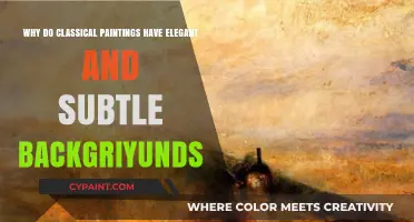 Elegant Simplicity: The Subtle Art of Classical Painting Backgrounds