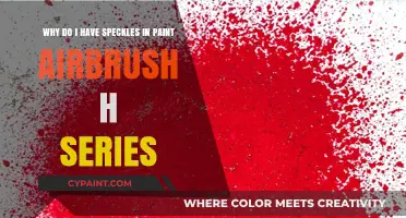 Unveiling the Mystery: Speckles in Your Airbrush Paint