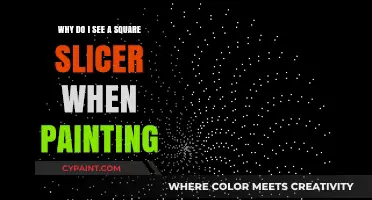 Square Slicer Illusion: Understanding Its Appearance While Painting