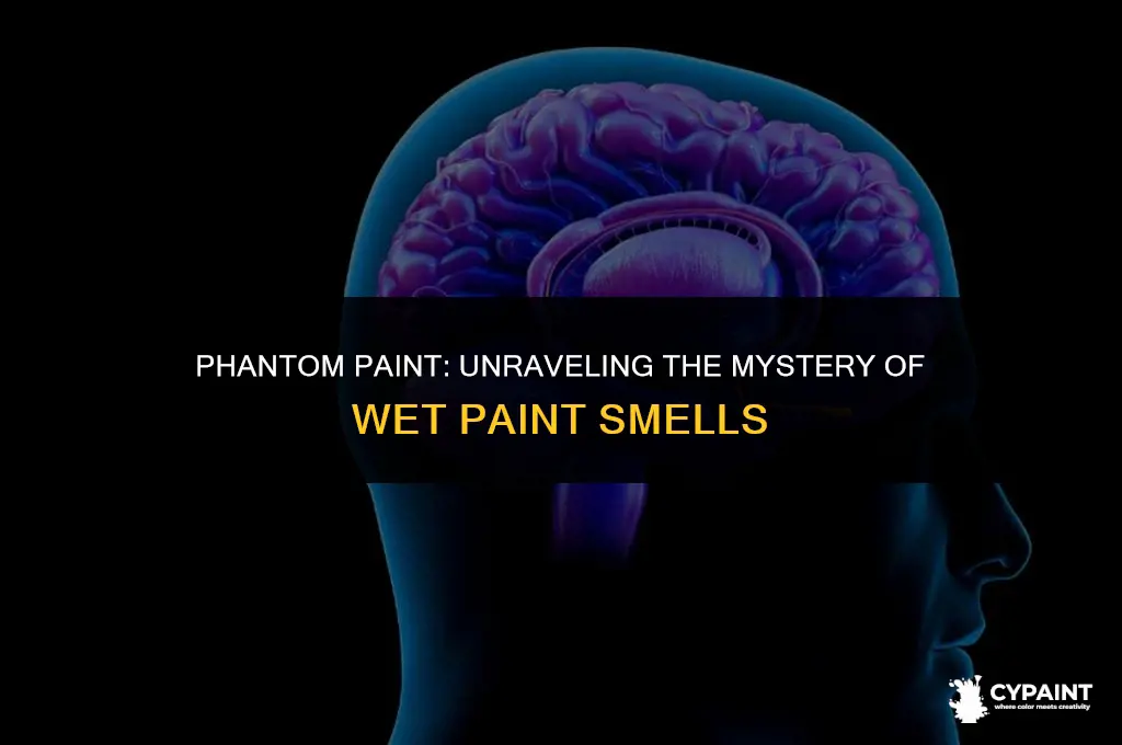 why do i smell wet paint when there is none