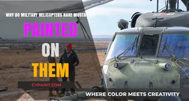 Why Military Helicopters Sport Mustache Nose Art: Unveiling the Tradition